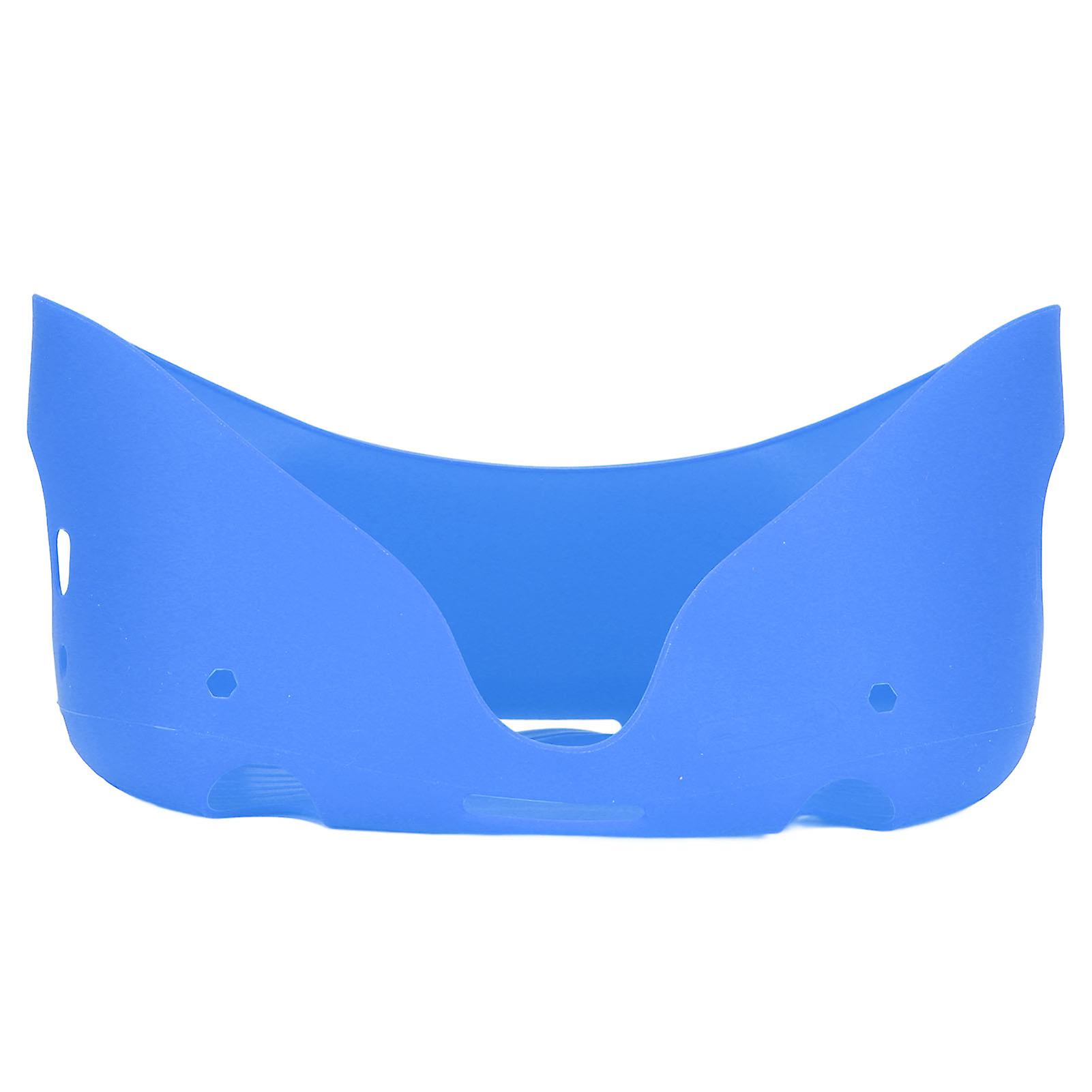 Vr Glasses Silicone Protective Cover Scratch Proof And Shock Resistance Vr Headset Protective Shell For Oculus Quest 2blue