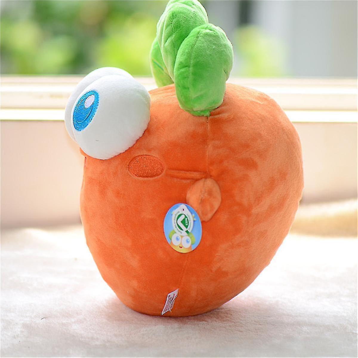 Carrot Stuffed Toys 3d Cartoon Big Eye Plush Pillows Cute Carrot Plush Pillow Doll Gifts (10