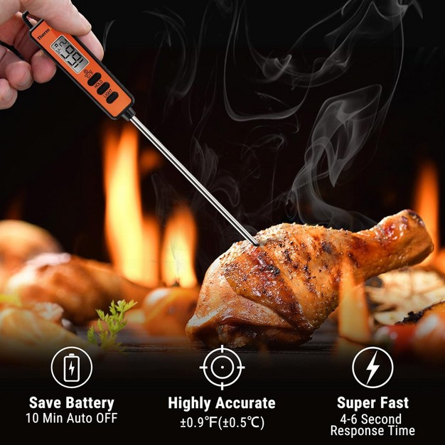 Thermopro Tp01aw Digital Meat Thermometer Long Probe Instant Read Food Cooking Thermometer For Grilling Bbq Smoker Grill Kitchen Thermometer