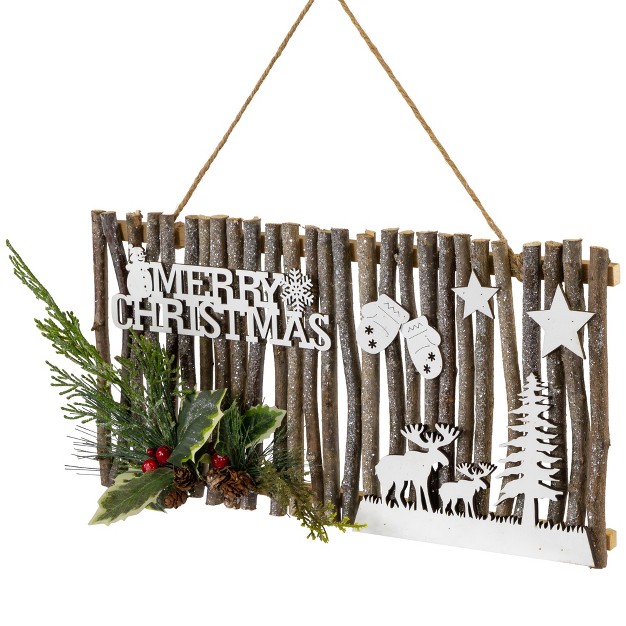 Rustic quot merry Christmas quot Wall Sign