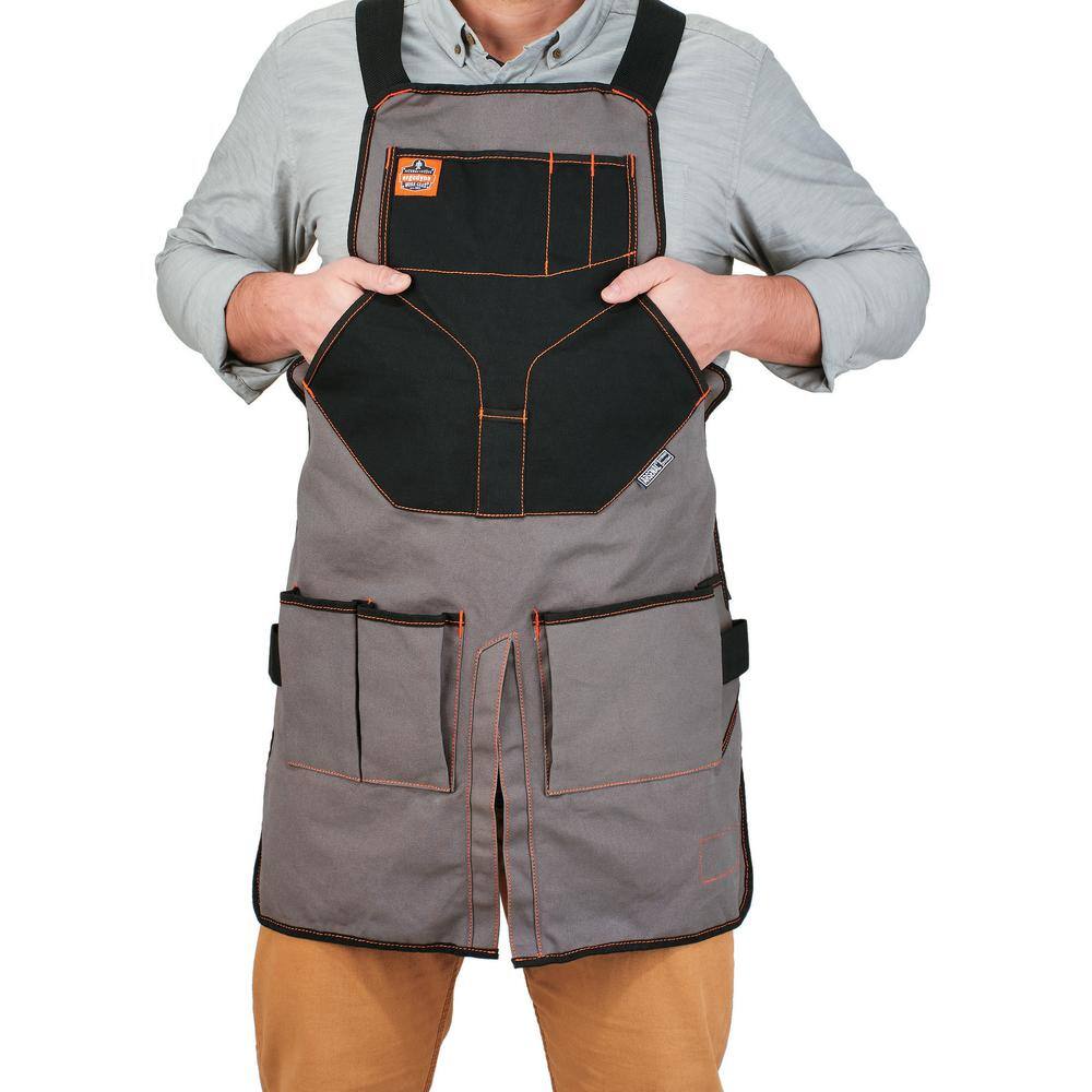 Ergodyne Arsenal 13-Pocket Apron Gray 5705