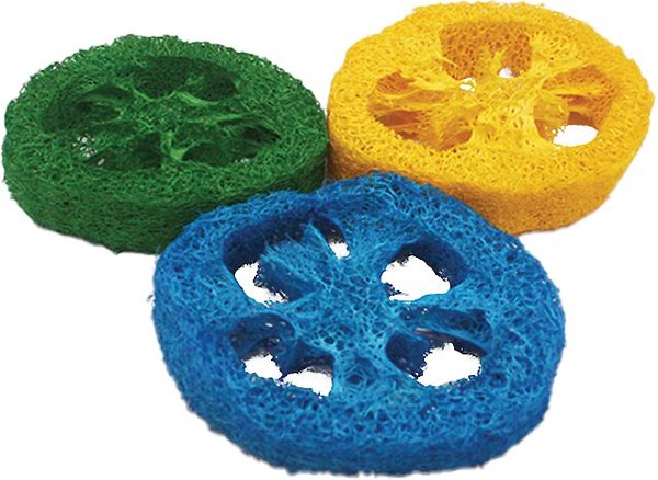 AandE Cage Company Slices Loofah Small Pet Toy