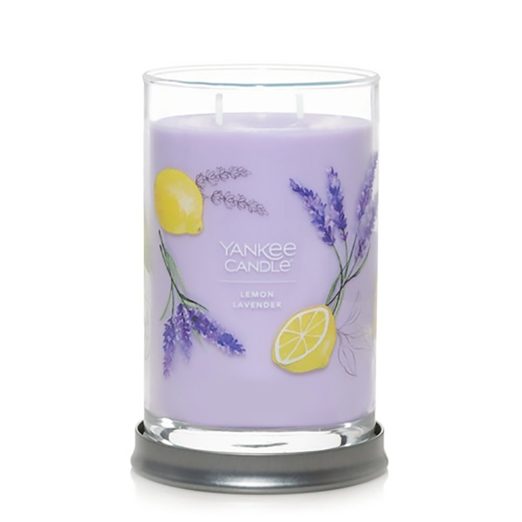 Yankee Candle  Signature Large Tumbler Candle in Lemon Lavender