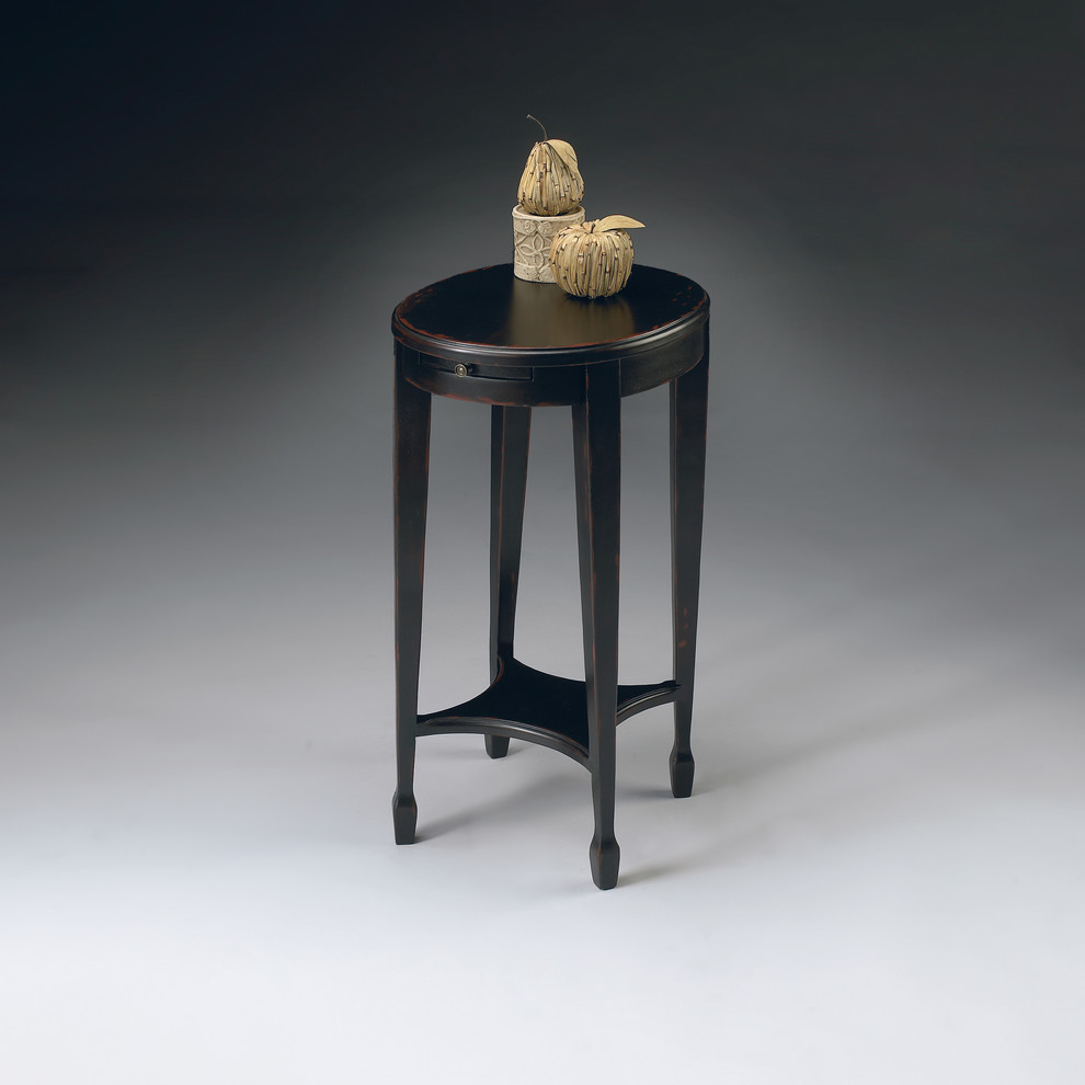 Butler Arielle Yellow Round Accent Table   Transitional   Side Tables And End Tables   by Butler Specialty Company  Houzz