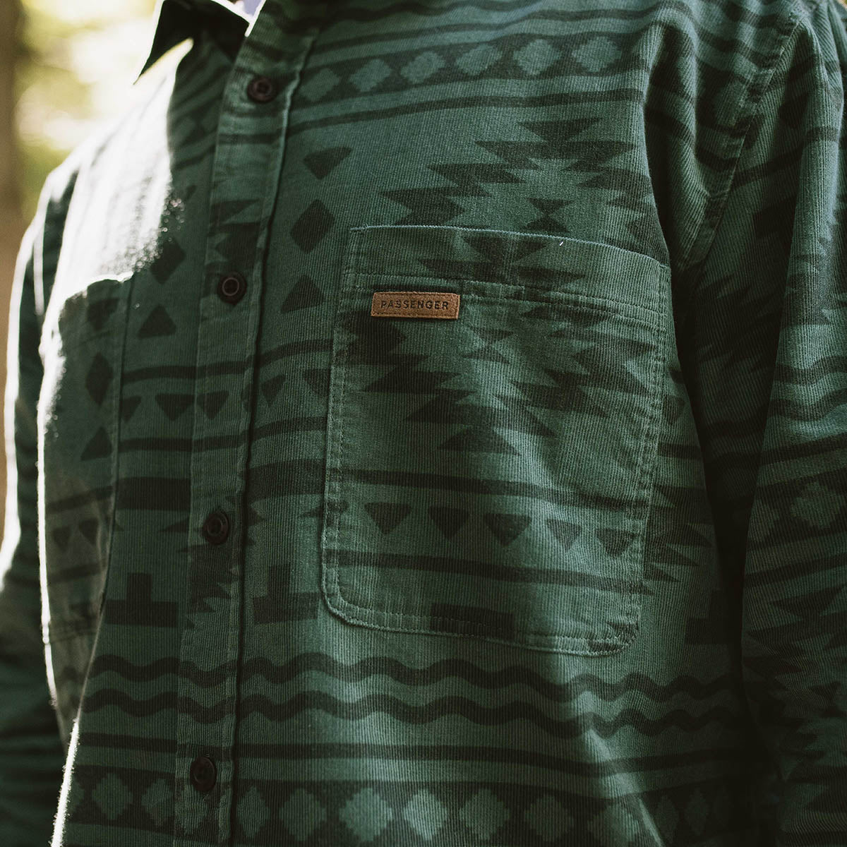 Backcountry Cord Shirt - Dark Ivy Adrift