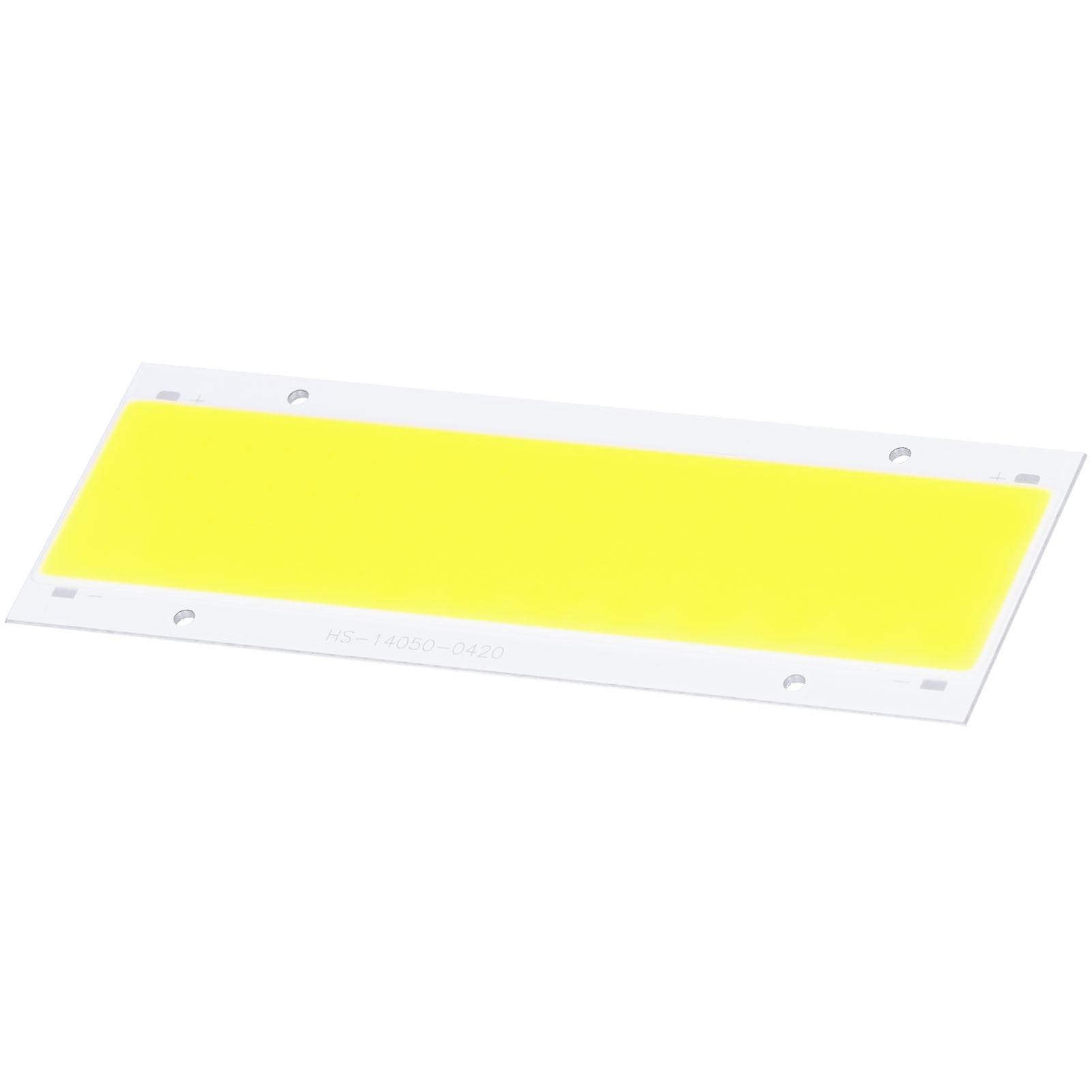 COB Light Chip DIY LED Lamp Panel Light Source 1500LM 3000‑6500K 12V 15W 140x50mmWarm White Light