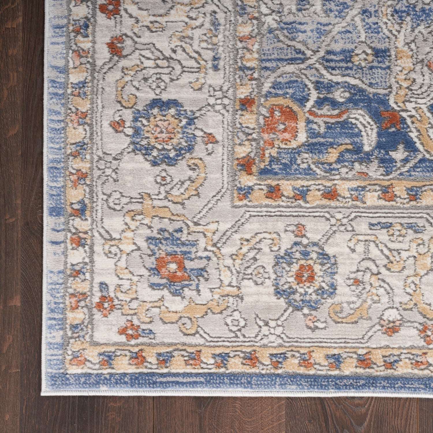 Series 4 Light Blue Grey Vintage Rug