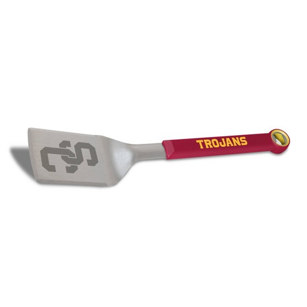 Ncaa Usc Trojans Stainless Steel Bbq Spatula With Bottle Opener