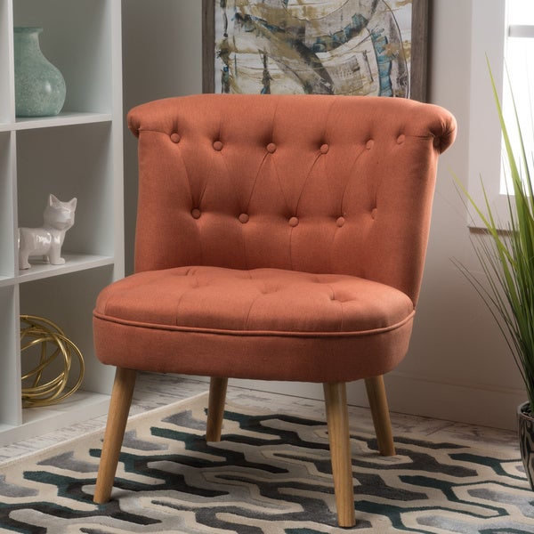 Christopher Knight Home Cicely Tufted Fabric Accent Chair