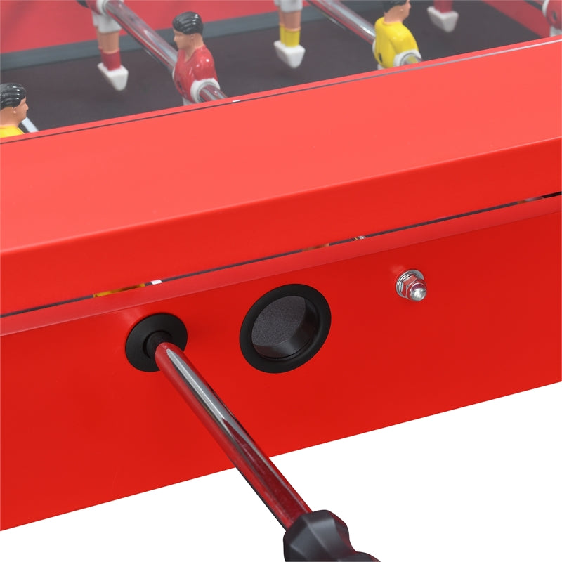 Picket House Furnishings Rebel Foosball Gaming Table in Red