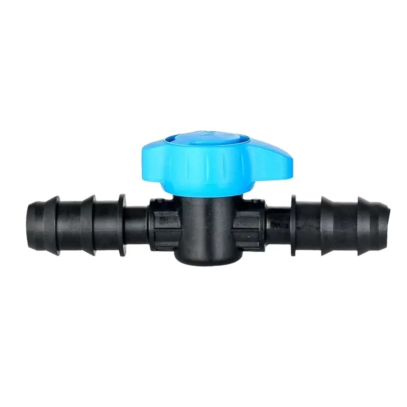 High quality wear resistant POM drip irrigation system Mini valve output connector Mini valve