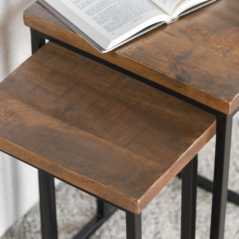 Lynda Nesting Tables by Kosas Home   Industrial   Coffee Table Sets   by Kosas  Houzz