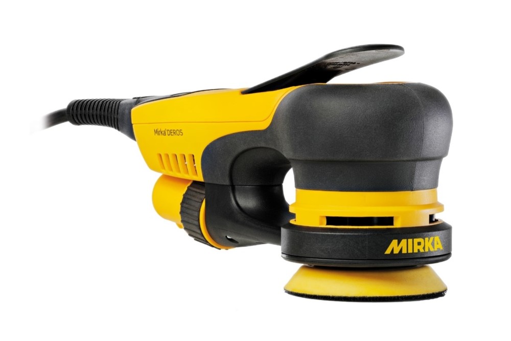 Mirka? DEROS 3 (77mm) 5.0mm Orbit， Vacuum-Ready Finishing Sander ;