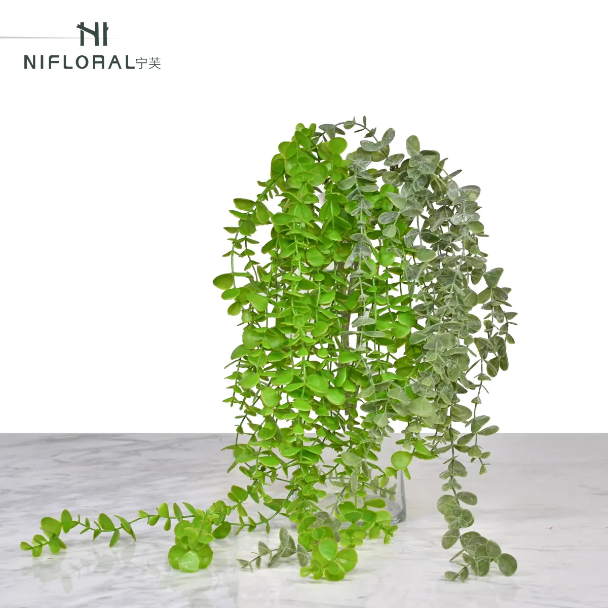 New Arrivals Indoor Vine Plants Home Garden Ornaments Vine Leaves Cheap Price Artificial Eucalyptus Leaf