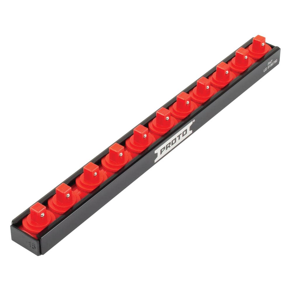 1/4 Drive 11 Piece Socket Rail ; 9 ;