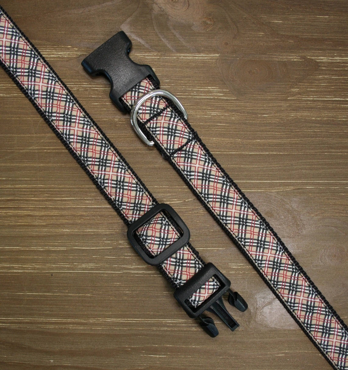 Collar | Tan Plaid