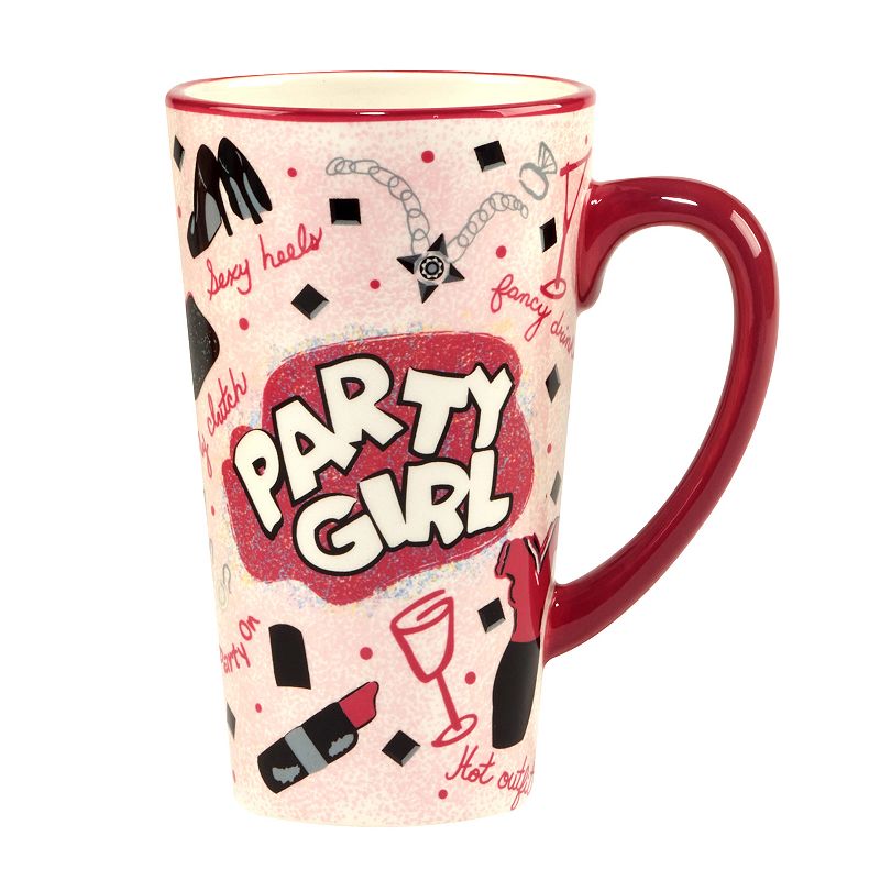 Certified International Lolita Divas on the Loose 4-pc. Latte Mug Set