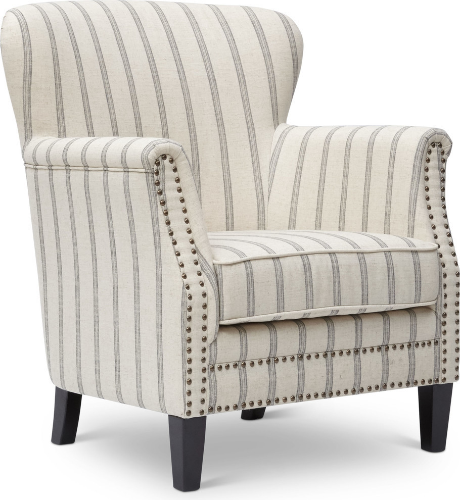 Layla Accent Chair   Transitional   Armchairs And Accent Chairs   by HedgeApple  Houzz