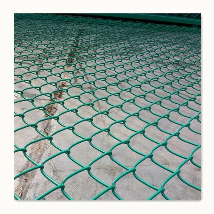 Best Selling Factory Supply Black PVC Coated Galvanized Chain Link Fence