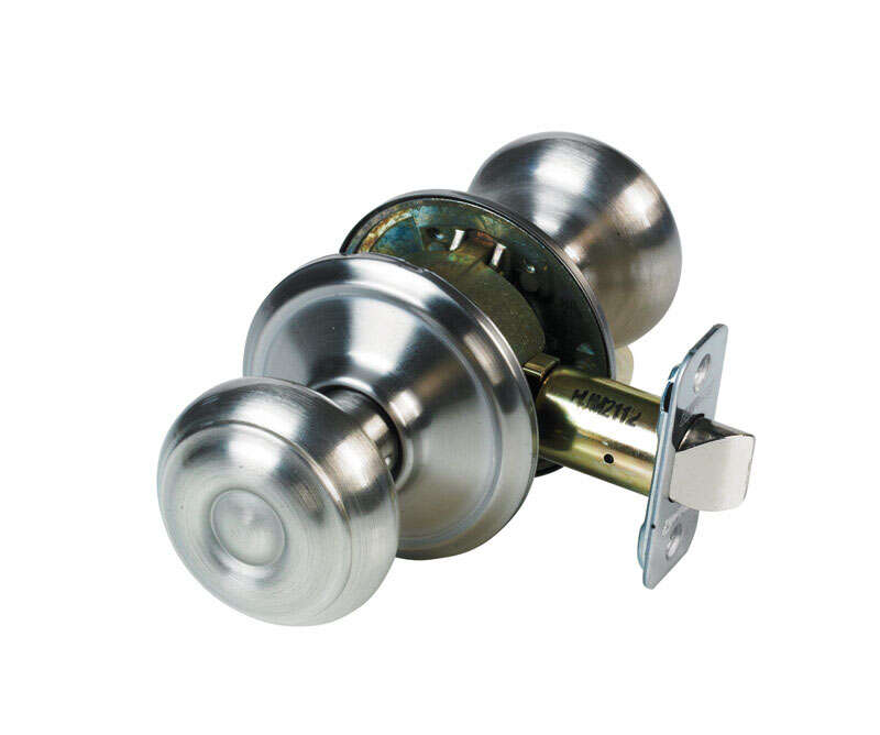 Schlage Georgian Satin Nickel Passage Lockset 1-3/4 in.