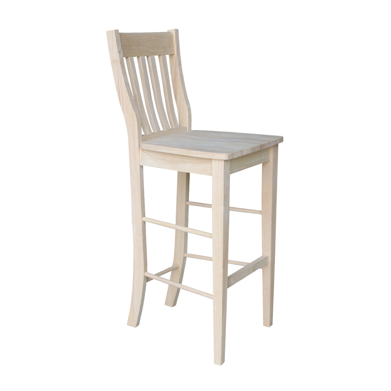 International Concepts S-6163 Cafe Stool， 30， Ready To Finish