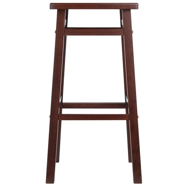 Carter Square Seat Bar Stool - 15.43 x 15.43 x 29.02 inches