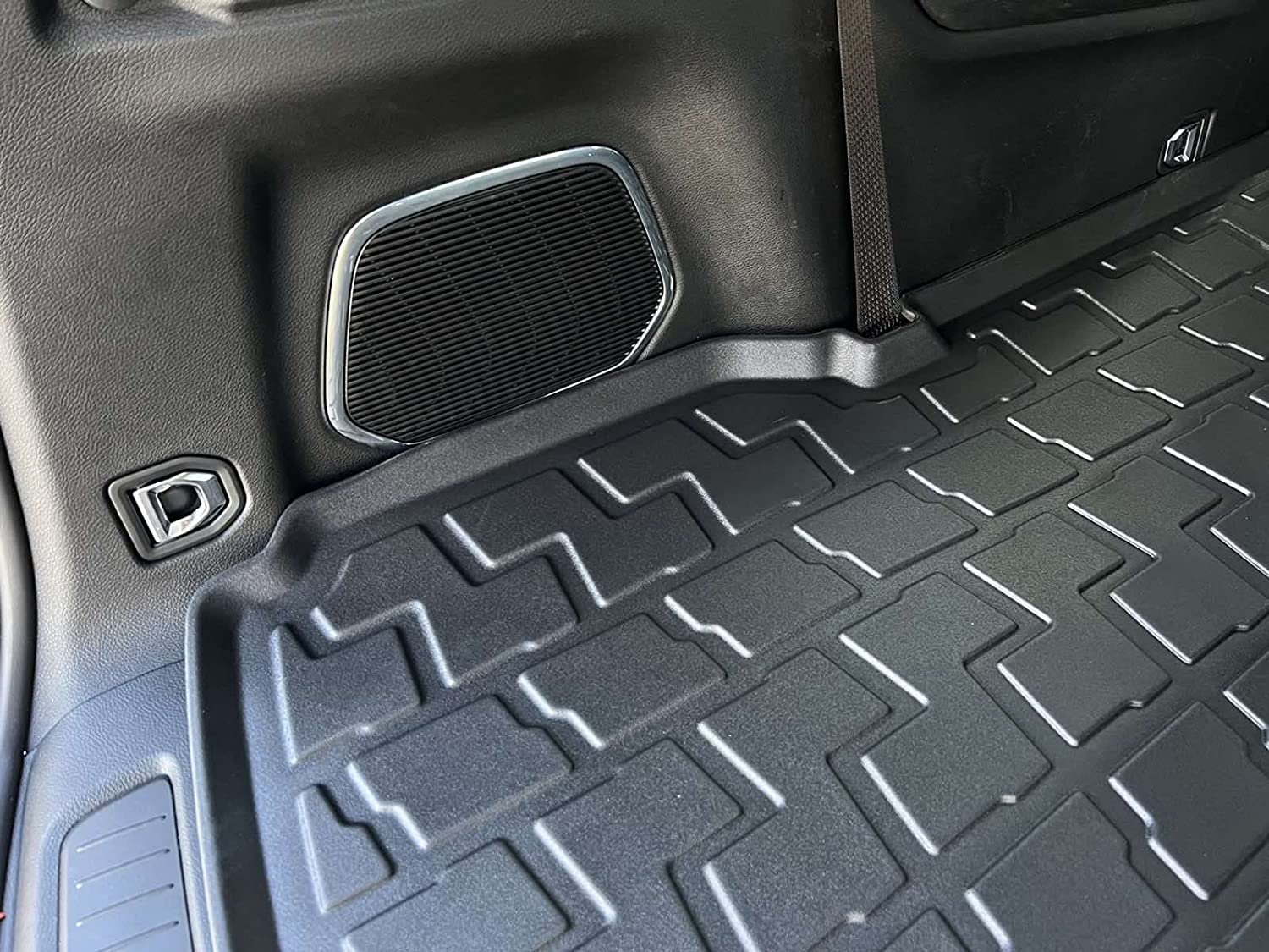 Premium Cargo Liner for Jeep Grand Cherokee L 7 Seats 2021 - 2023 - 100% Protection - Custom Fit Car Trunk Mat - All-Season Cargo Mat - 3D Shaped Laser Measured Trunk Liners for Jeep Grand Cherokee L