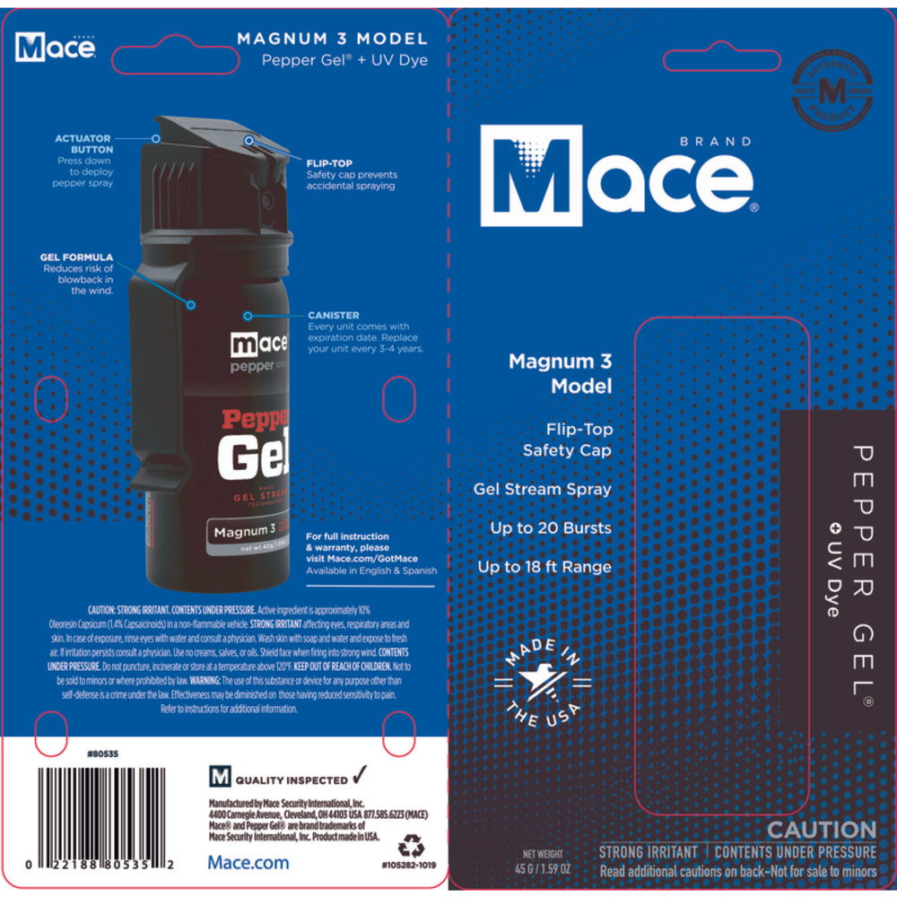 GEL PEPPR SPRAY MACEMAG3