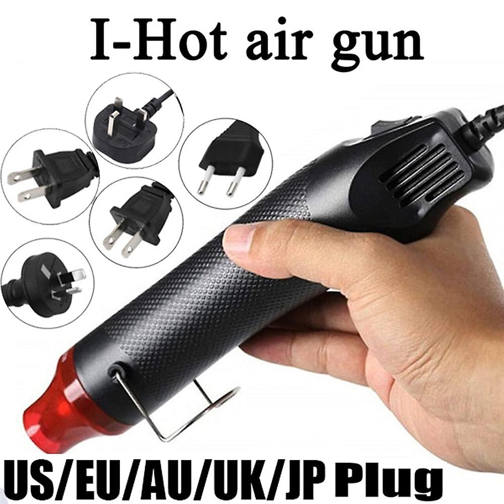 Born Pretty 300w Electrical Mini Heat Gun Handheld Hot Air Gun With 800pcs Heat Shrink Butt For Diy Craft Embossing Shrink Wrapping Pvc