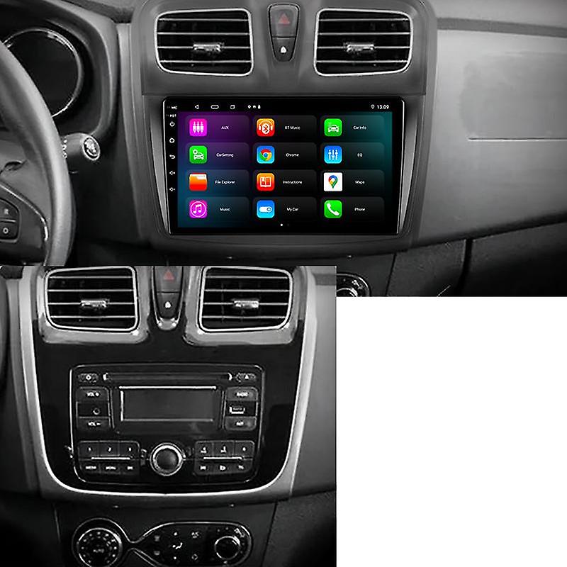 Android 11 Car Radio Multimedia Player for Renault Logan 2 Sandero 2 2012 - 2019 GPS Carplay Stereo