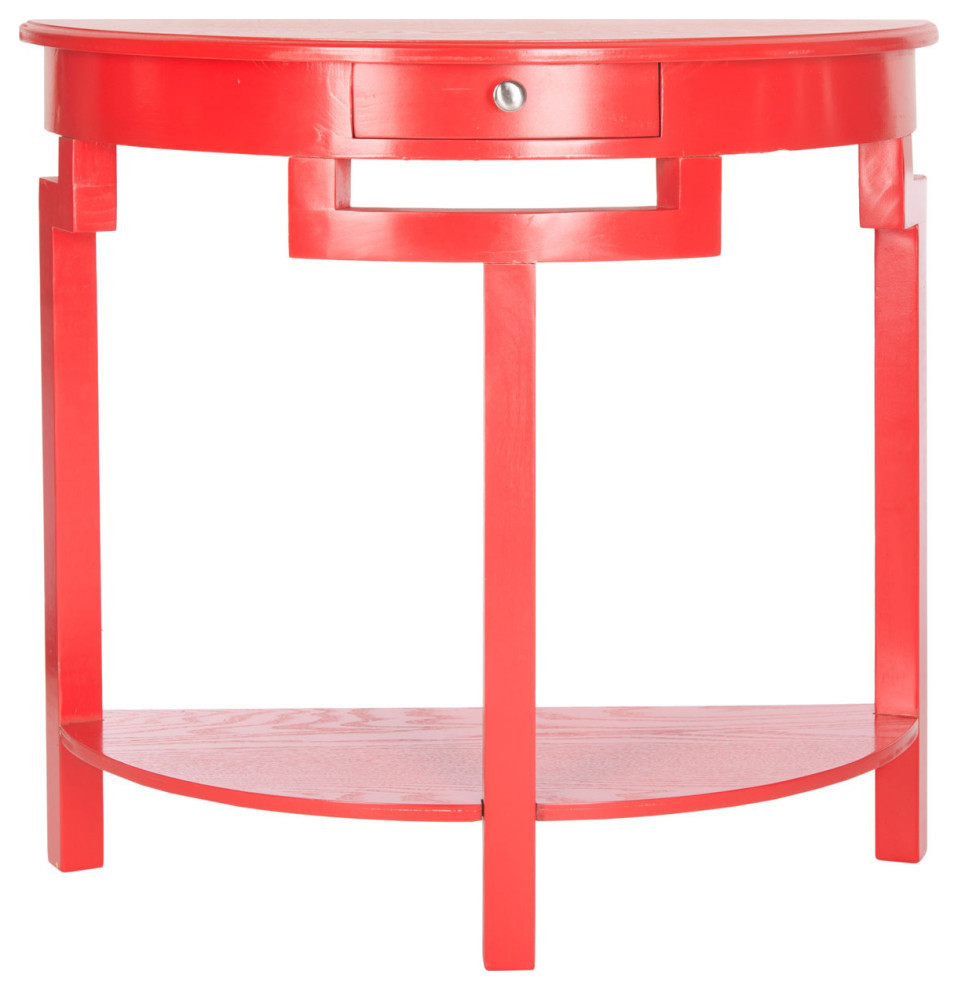 Matilda Console Red   Contemporary   Console Tables   by AED Luxury Home Decor  Houzz