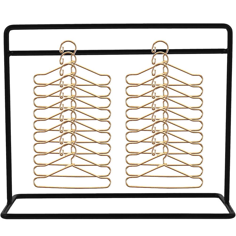 1 Set Doll Dress Rack Doll Clothes Hanger Doll Garment Hanger Doll Clothes Rack