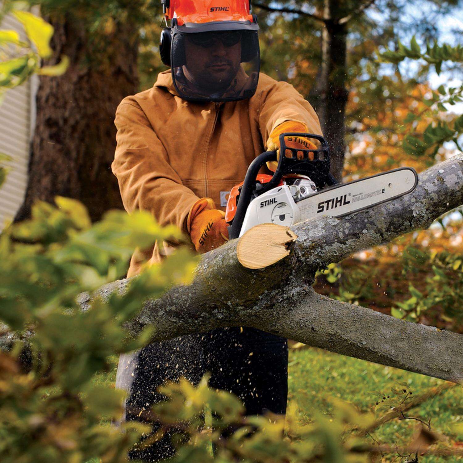 STIHL MS 211 C-BE 18 in. 35.2 cc Gas Chainsaw