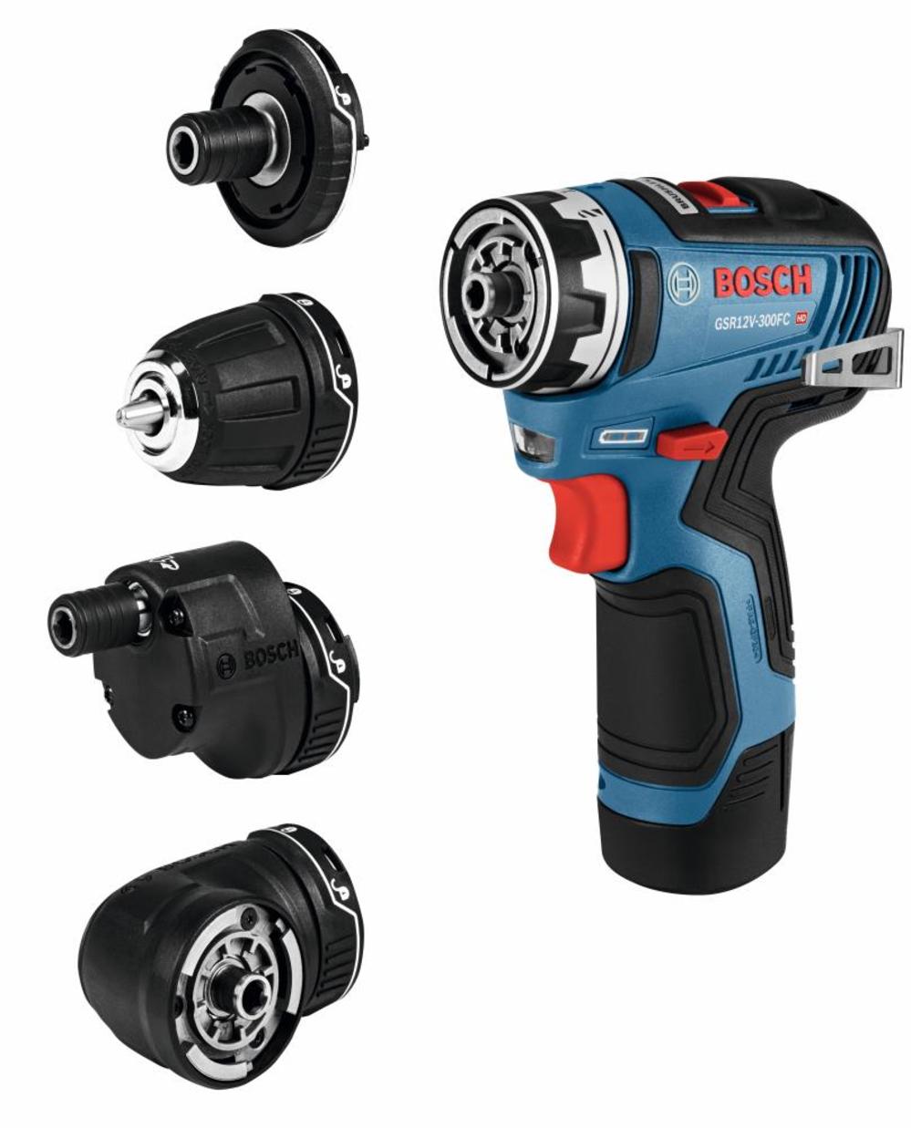 Bosch 12V Max EC Brushless Flexiclick 5 In 1 Drill/Driver System Kit Factory Reconditioned