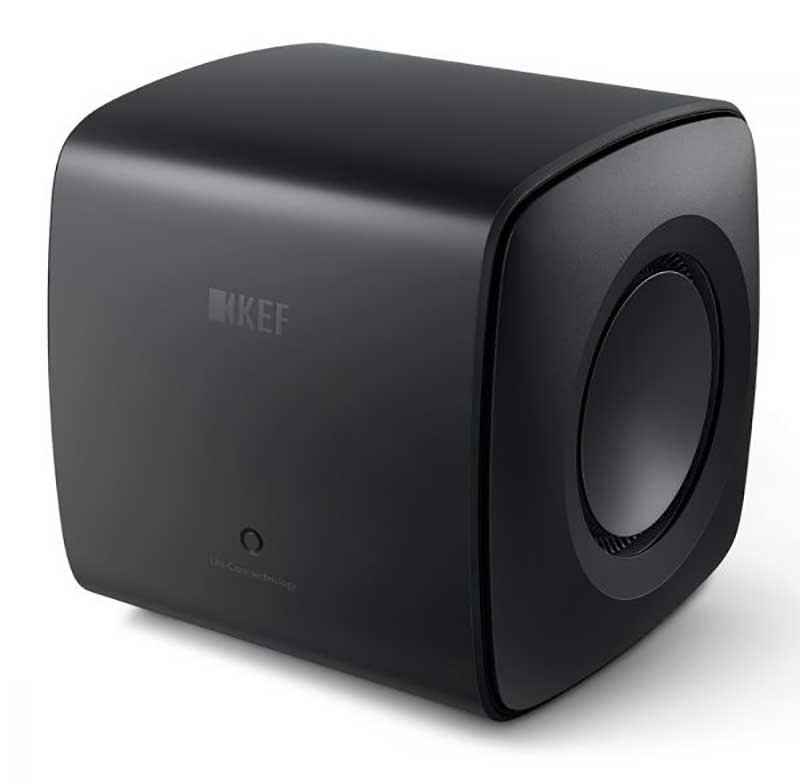 KEF KC62 Carbon Black Subwoofer