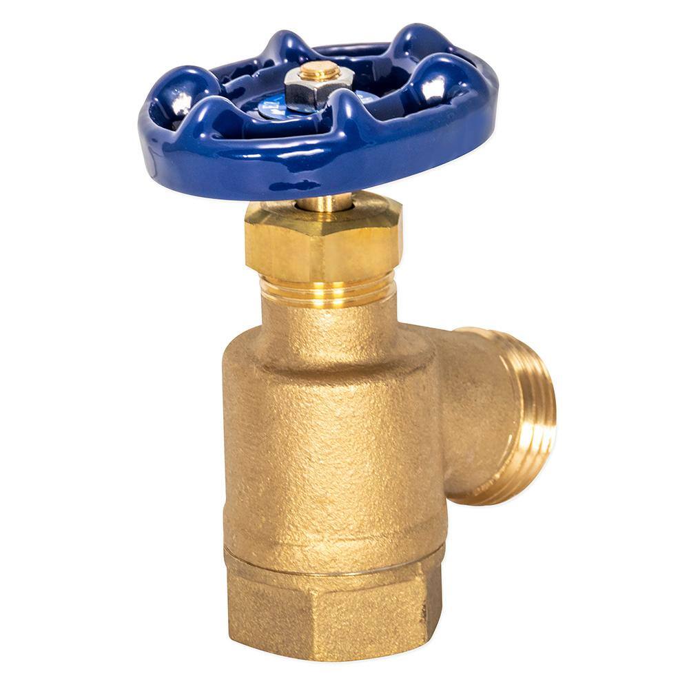 EZ-FLO 34 in. FIP Brass Bent Nose Garden Valve 20253