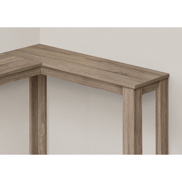 Accent Table， Console， Entryway， Narrow， Corner， Living Room， Bedroom， Laminate， Contemporary， Modern - 35.5