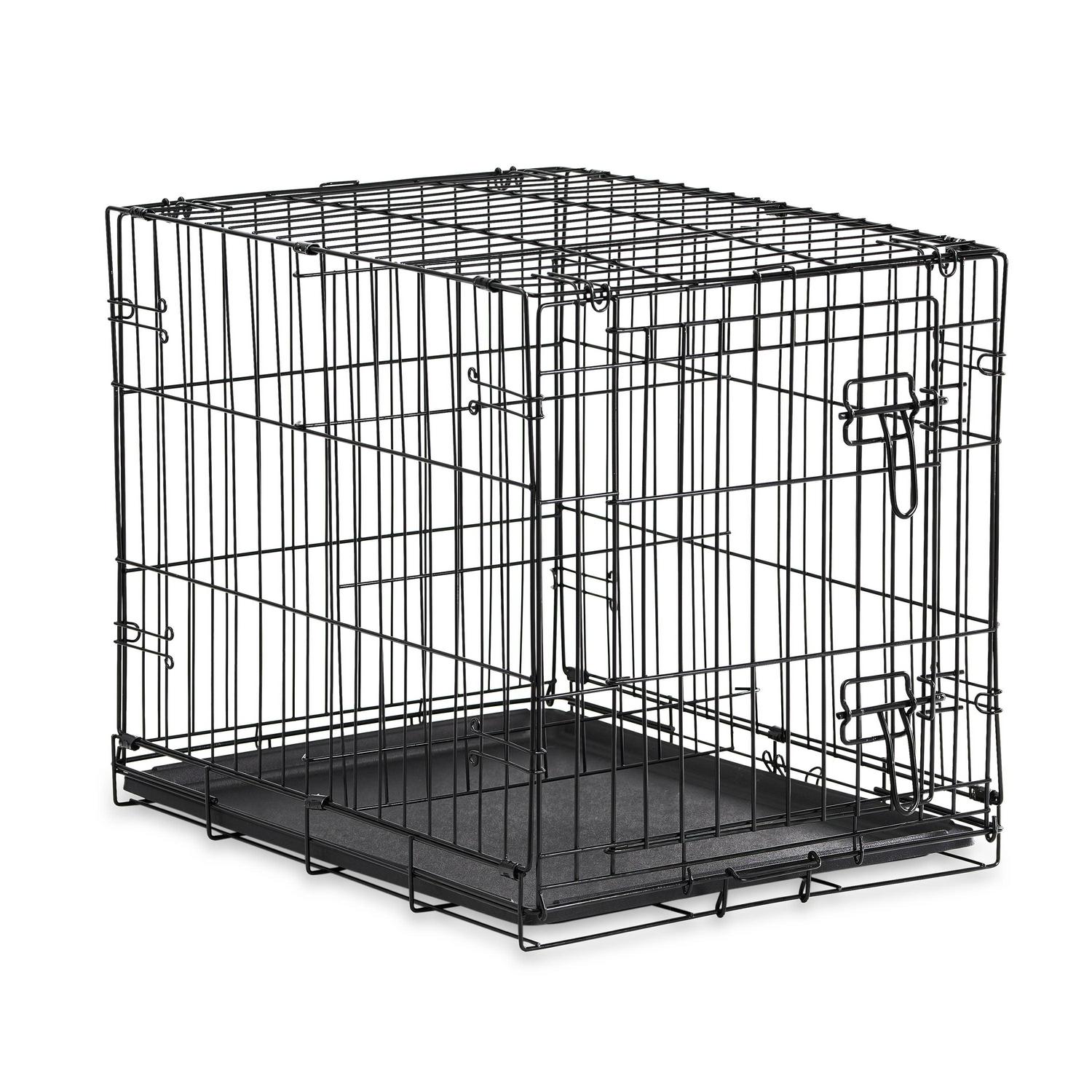 Vibrant Life SingleDoor Folding Dog Crate with Divider XXLarge 48  Crowdfused