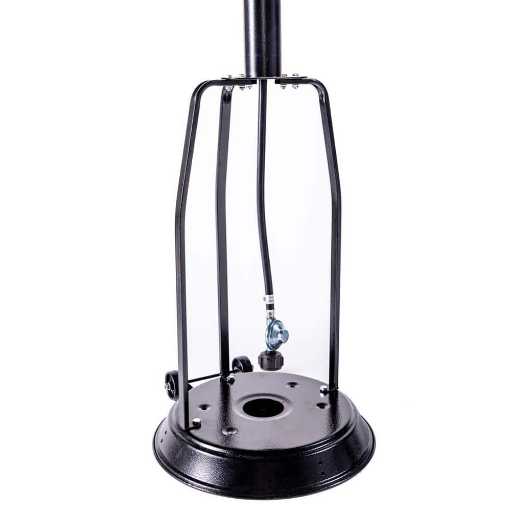 47,000 BTU Outdoor Patio Propane Heater with Portable Wheels H-HYMY-CAPH-7-S