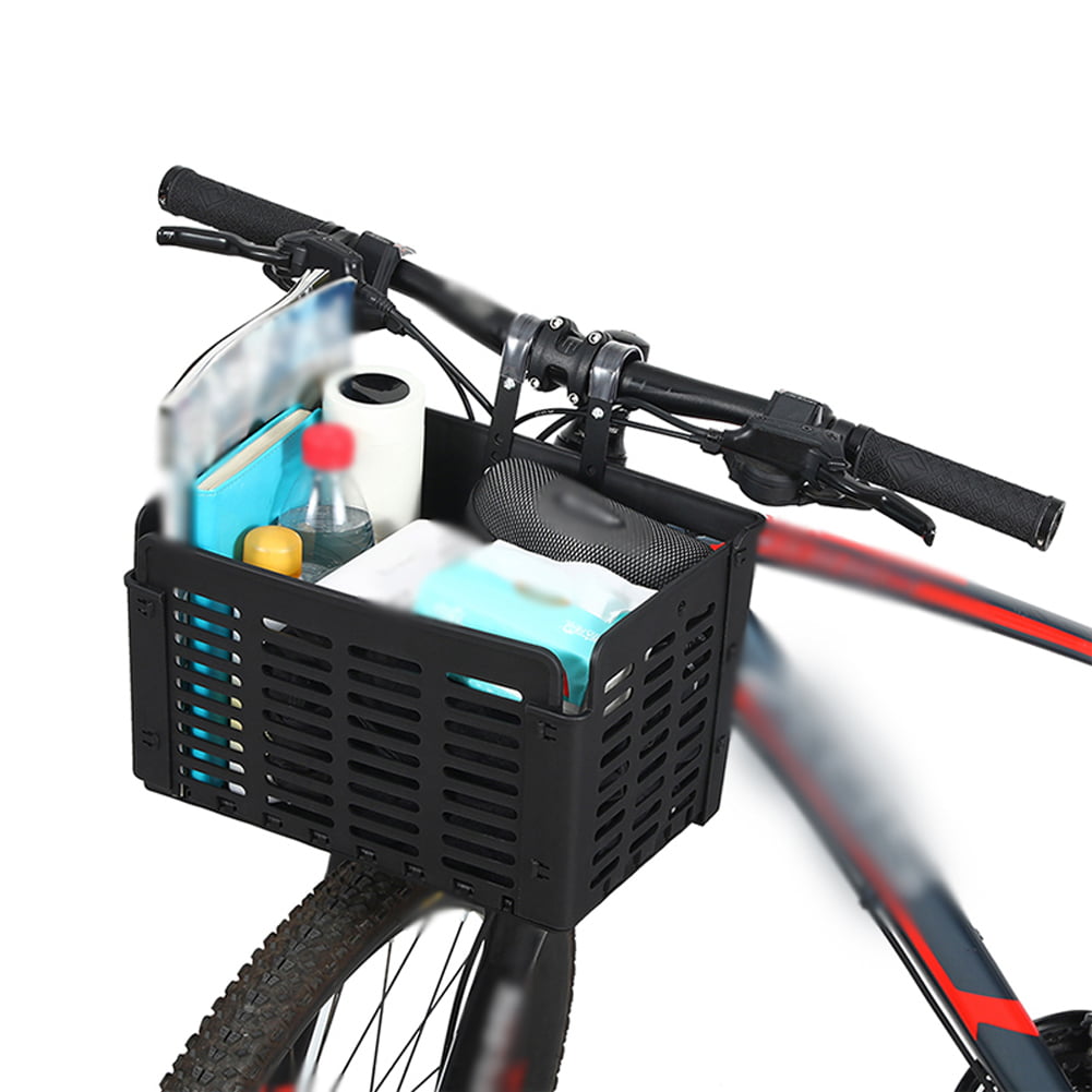 WEST BIKING Bicycle Basket Foldable Basket Cycling Carryings Pouch Luggage Cycling Container Bike Carry Case Cycling Acc