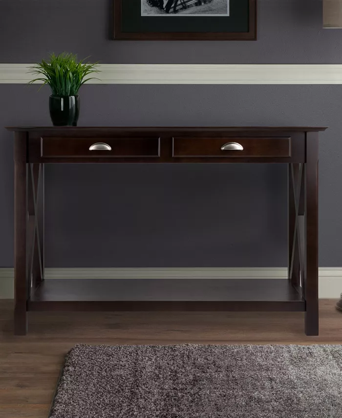 Winsome Xola Console Table with 2 Drawers