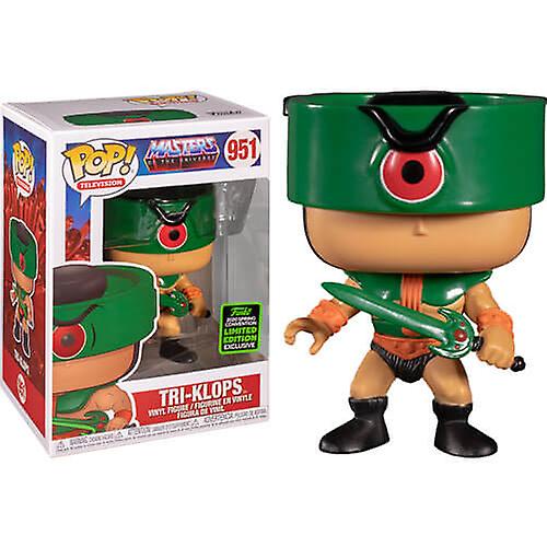 Masters of the Universe Tri Klops ECCC 2020 Exclusive Pop