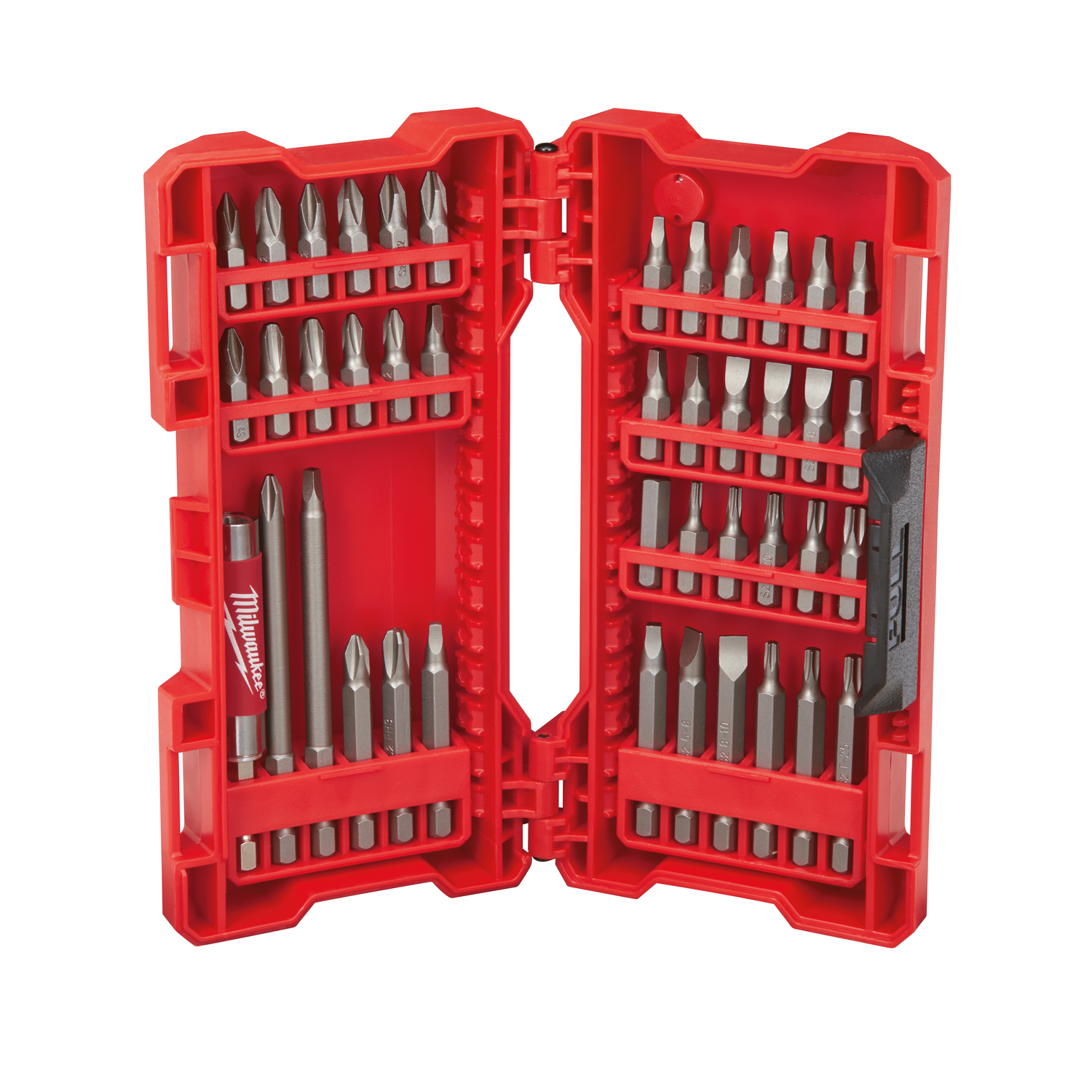 MW Shockwave Assorted 0.25 in. L Screwdriver Bit Set S2 Tool Steel 42 pc