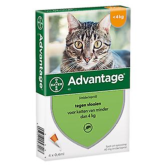 Advantage 40 kat (<4 kg) - 4 pip