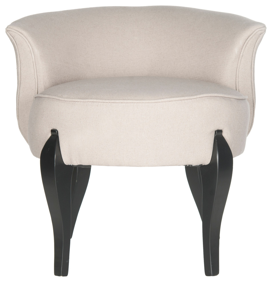 Safavieh Mora Vanity Chair   Transitional   Vanity Stools And Benches   by Buildcom  Houzz