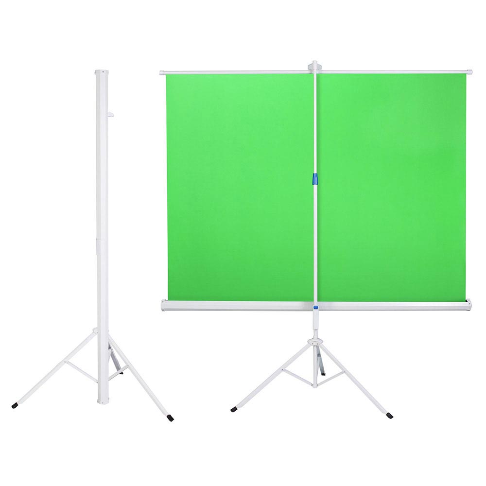 Yescom Retractable Green Screen Chromakey with Stand 6'x6'