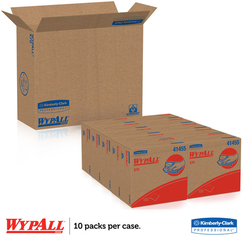 Wypall X70 Wipers Popup Box  KCC41455CT