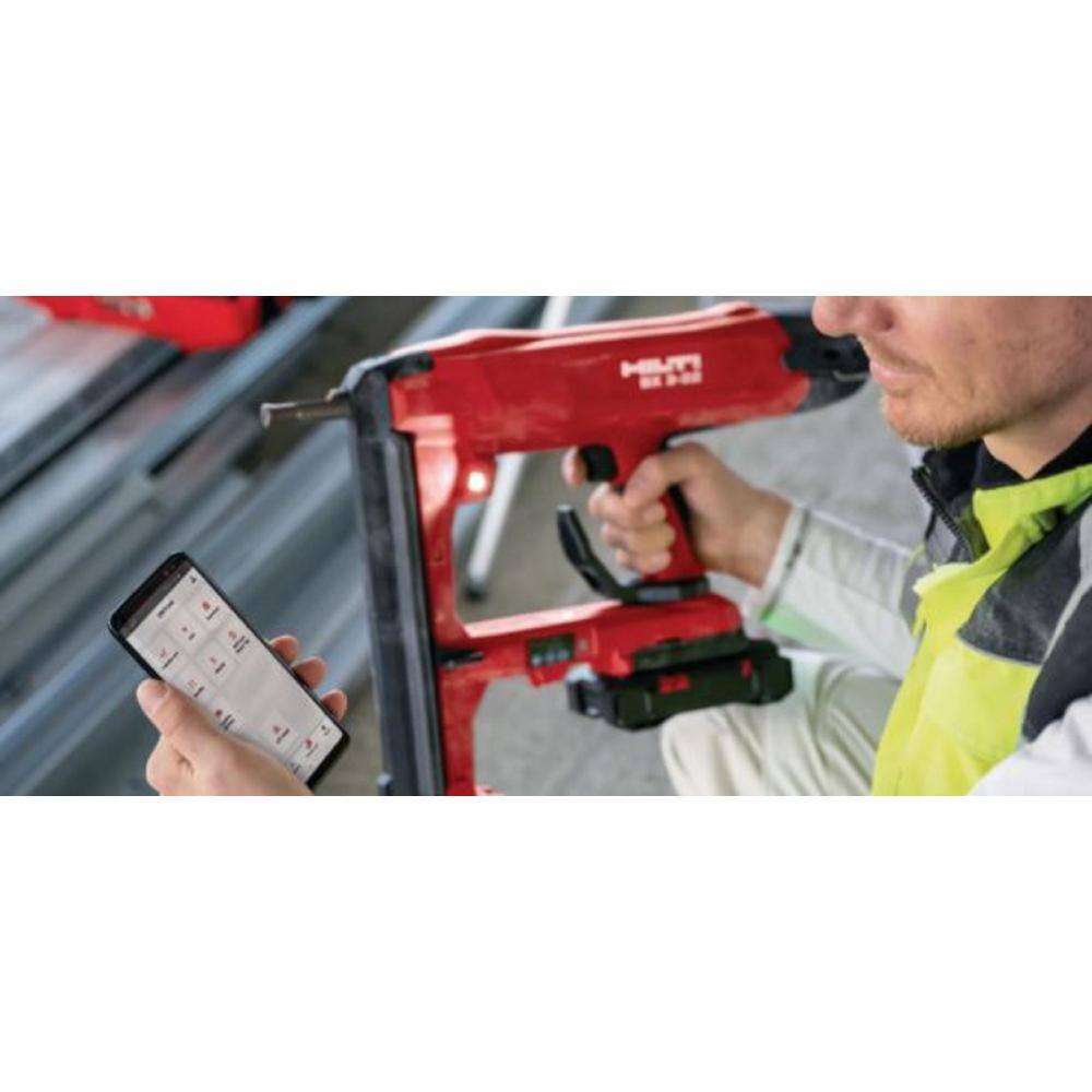 Hilti 22-Volt NURON BX 3 Lithium-Ion Cordless Bluetooth Nailer with Fastener Guide (Tool and Case Only) 2253761