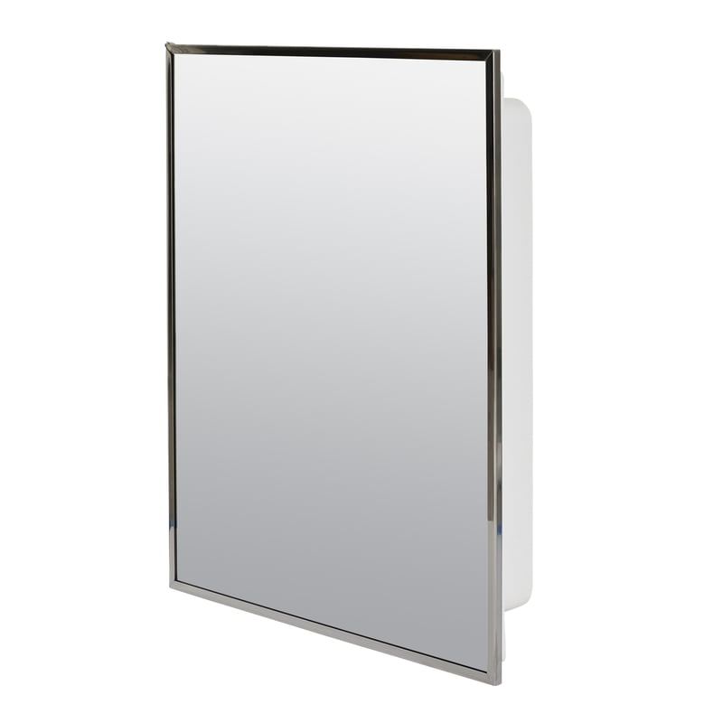 Zenith X311 Stainless Steel/Plastic Medicine Cabinet 20-1/8 H x 16-1/8 W in.