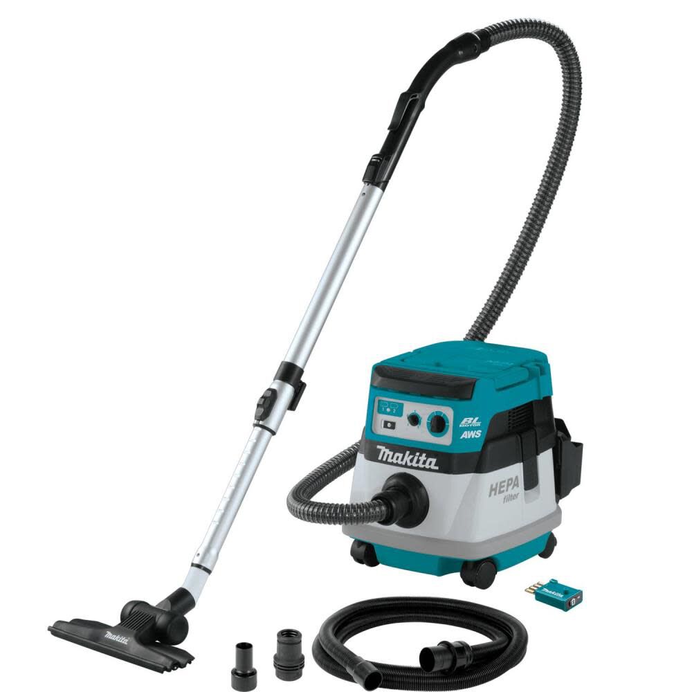 Makita 36V 18V X2 LXT 2.1 Gallon HEPA Dry Dust Extractor/Vacuum Kit AWS XCV22PTU from Makita